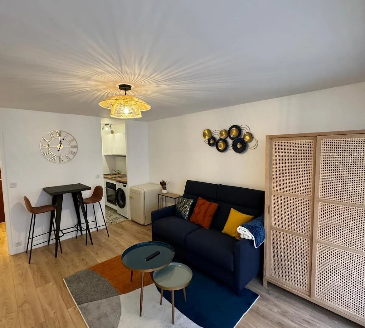 Furnished Studio Paris 17 Lejlighed